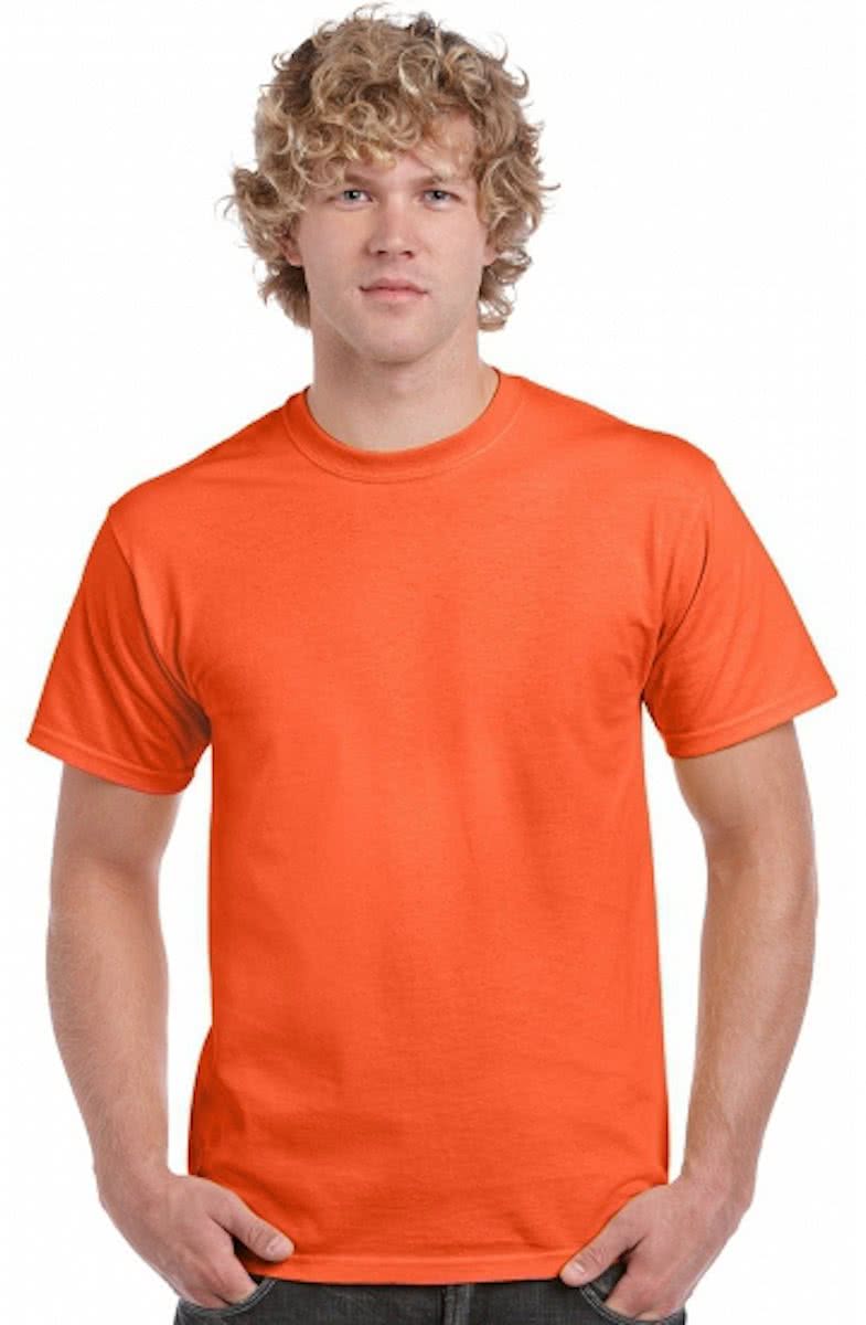 Oranje t-shirt heren XL