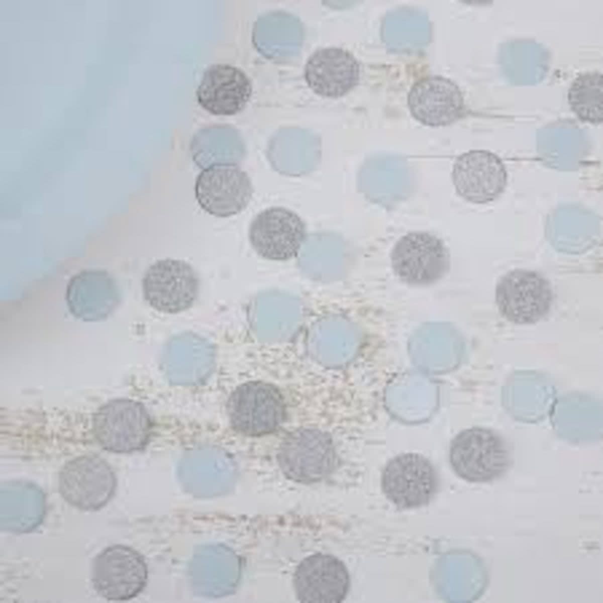 Tafel confetti - Blauw & Zilver (14 gram)