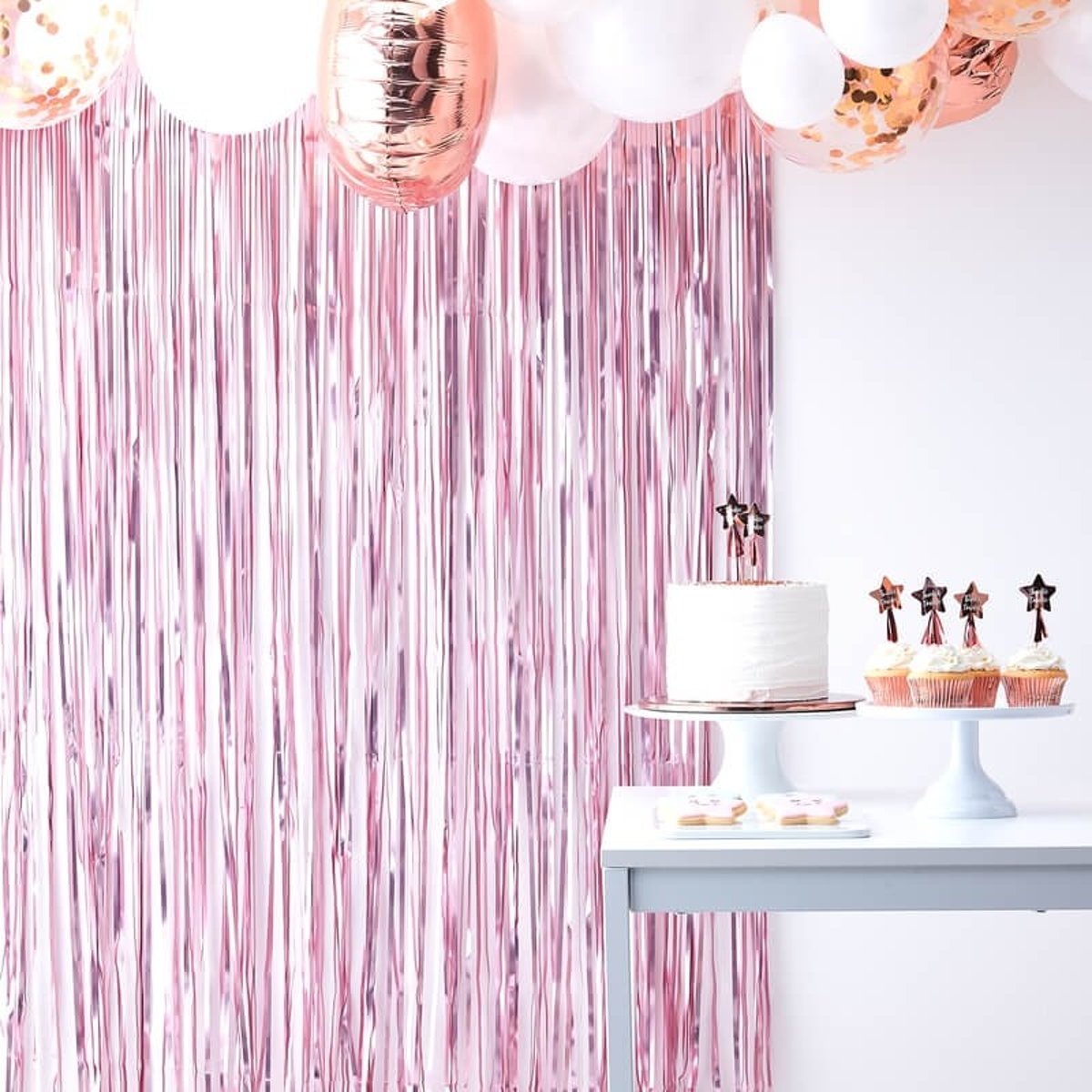 Backdrop gordijn matroze - Babyshower / Cakesmash / Geboorte