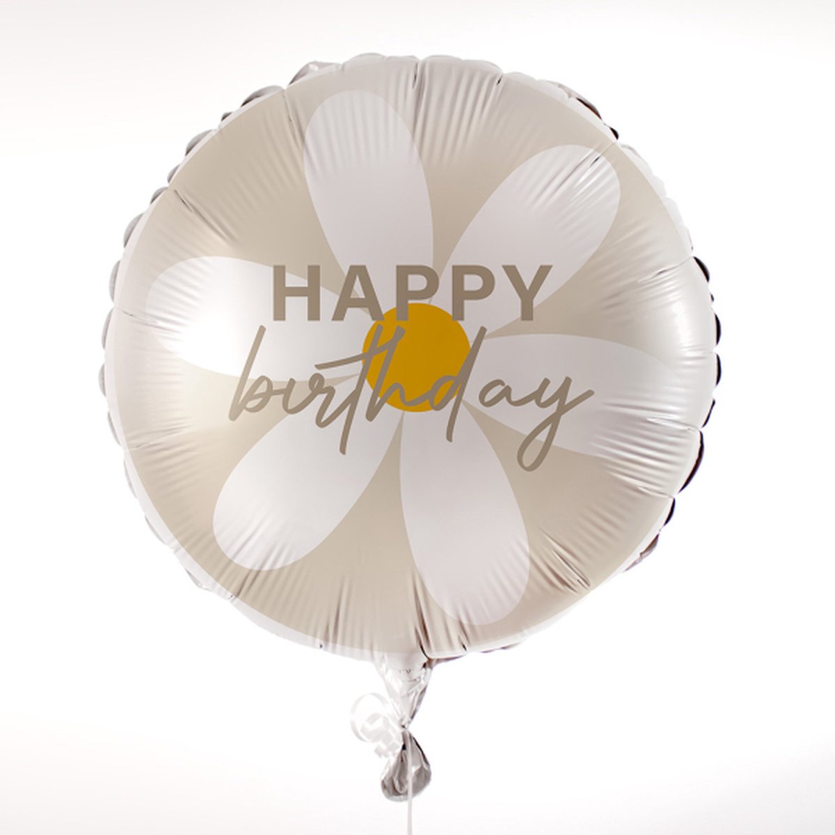 Ginger Ray - Folieballon happy birthday Daisys - 45 cm