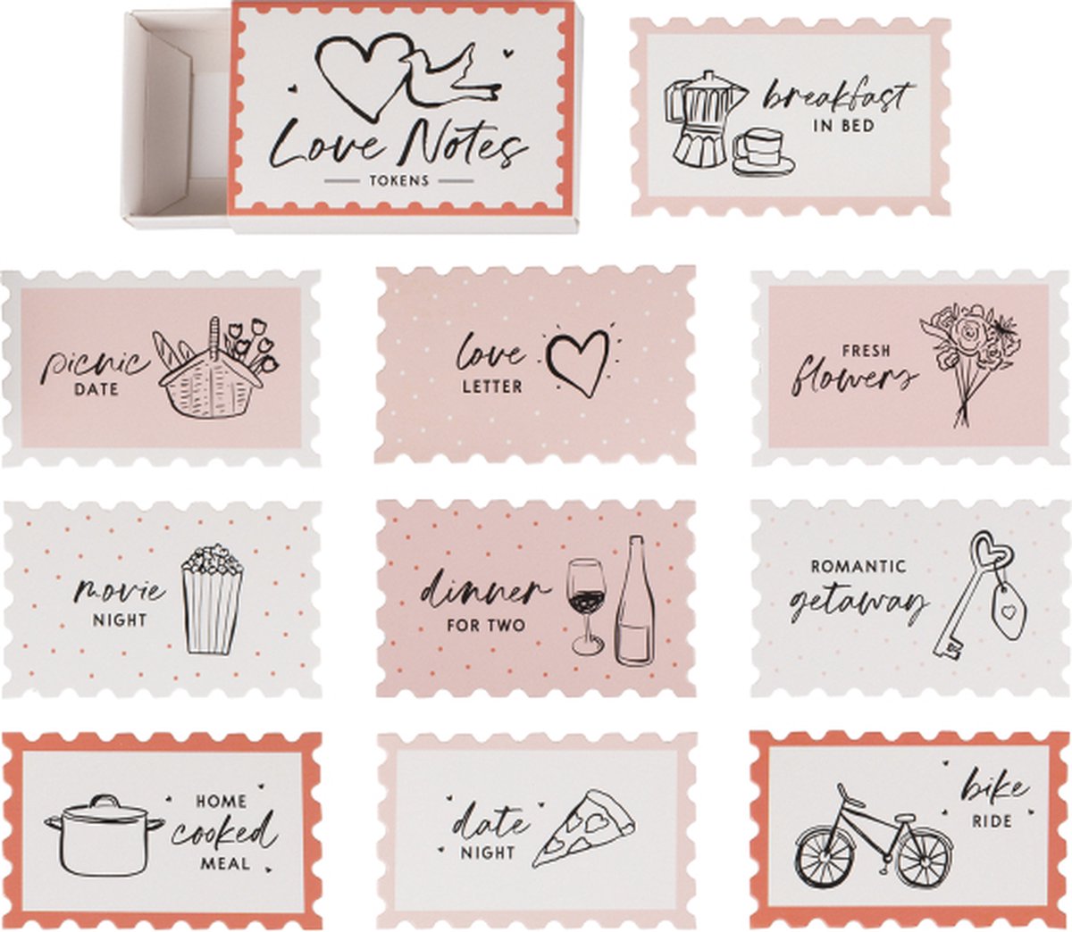 Ginger Ray - Ginger Ray - Liefdesbriefjes in doosje