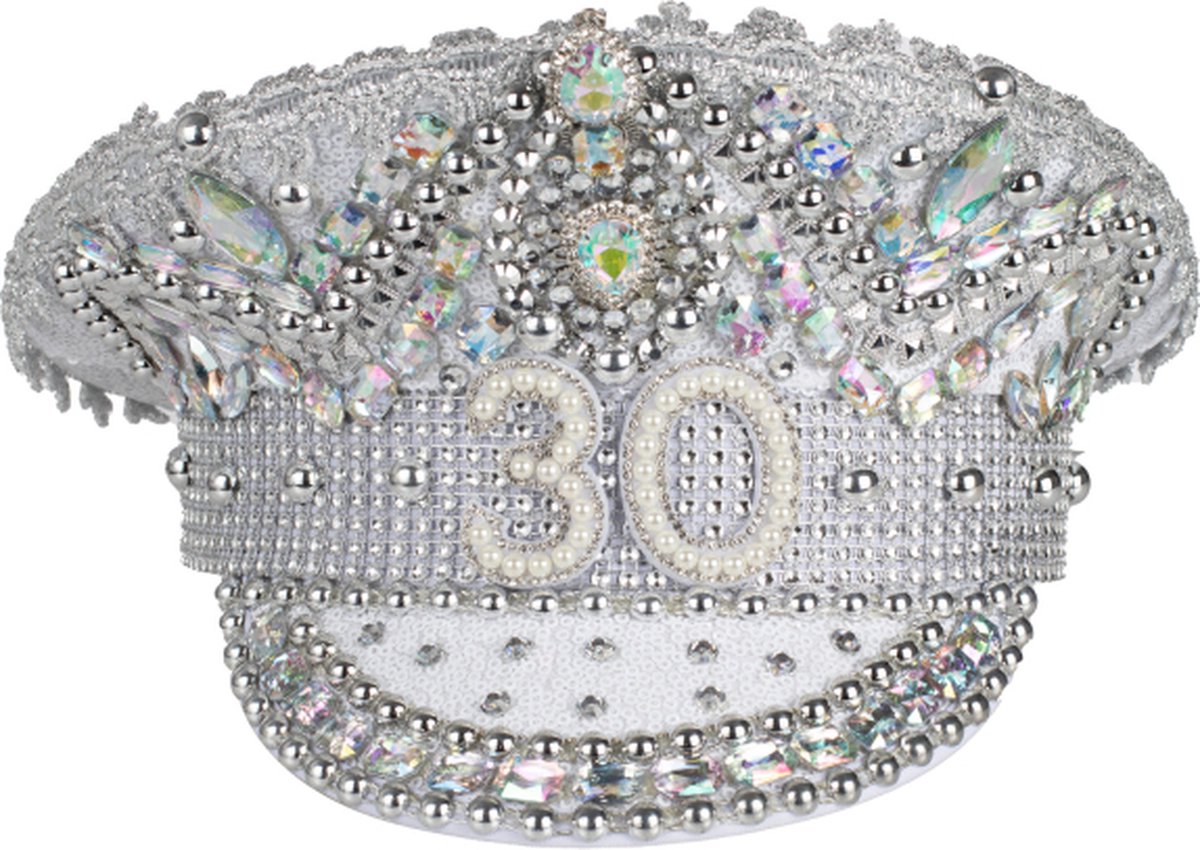 Ginger Ray - Glitter & glamour verjaardagshoed 30 jaar