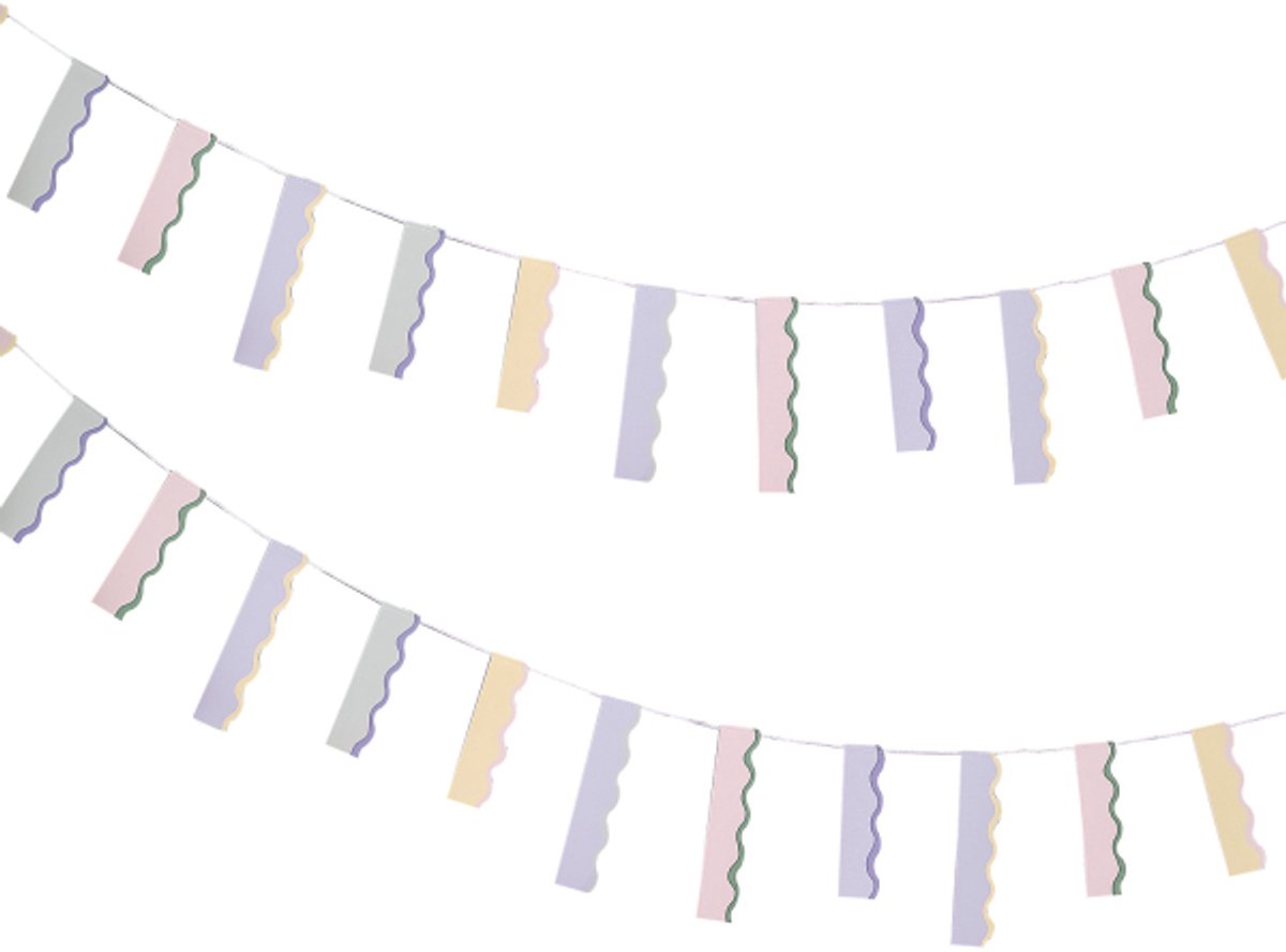 Ginger Ray - Wavy Pastel Slinger (5 m)