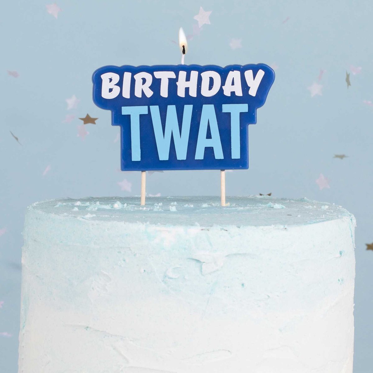 Taart Kaars Birthday Twat