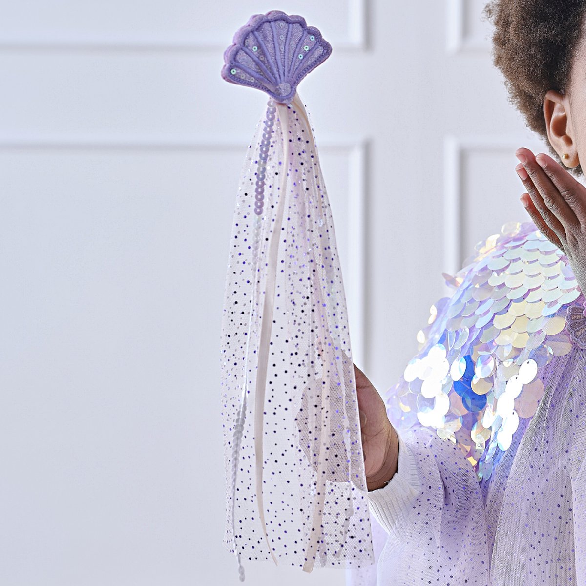 Toverstaf - Paarse Schelp