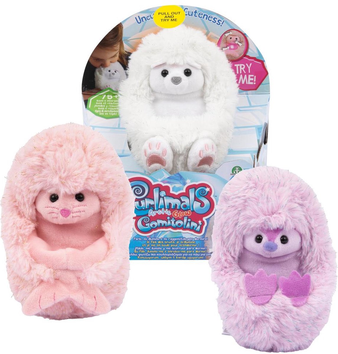 Giochi Preziosi Curlimals, Dierenknuffels, 3 jaar, Interactief, Geluid