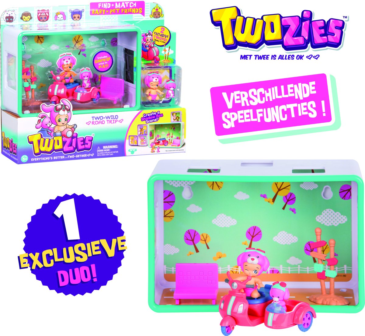 Twozies Koffer hobbies - Speelset