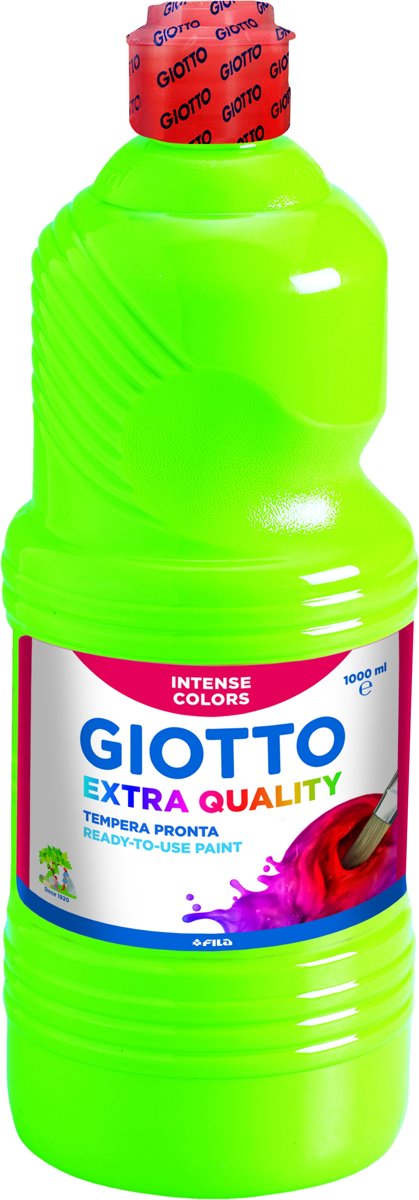 Giotto Bottle 1l Giotto poster paint cinnabar green