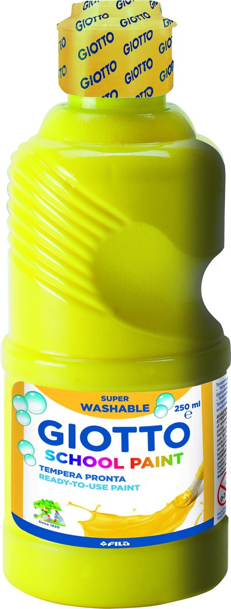   Plakkaatverf School Paint 250 Ml Geel
