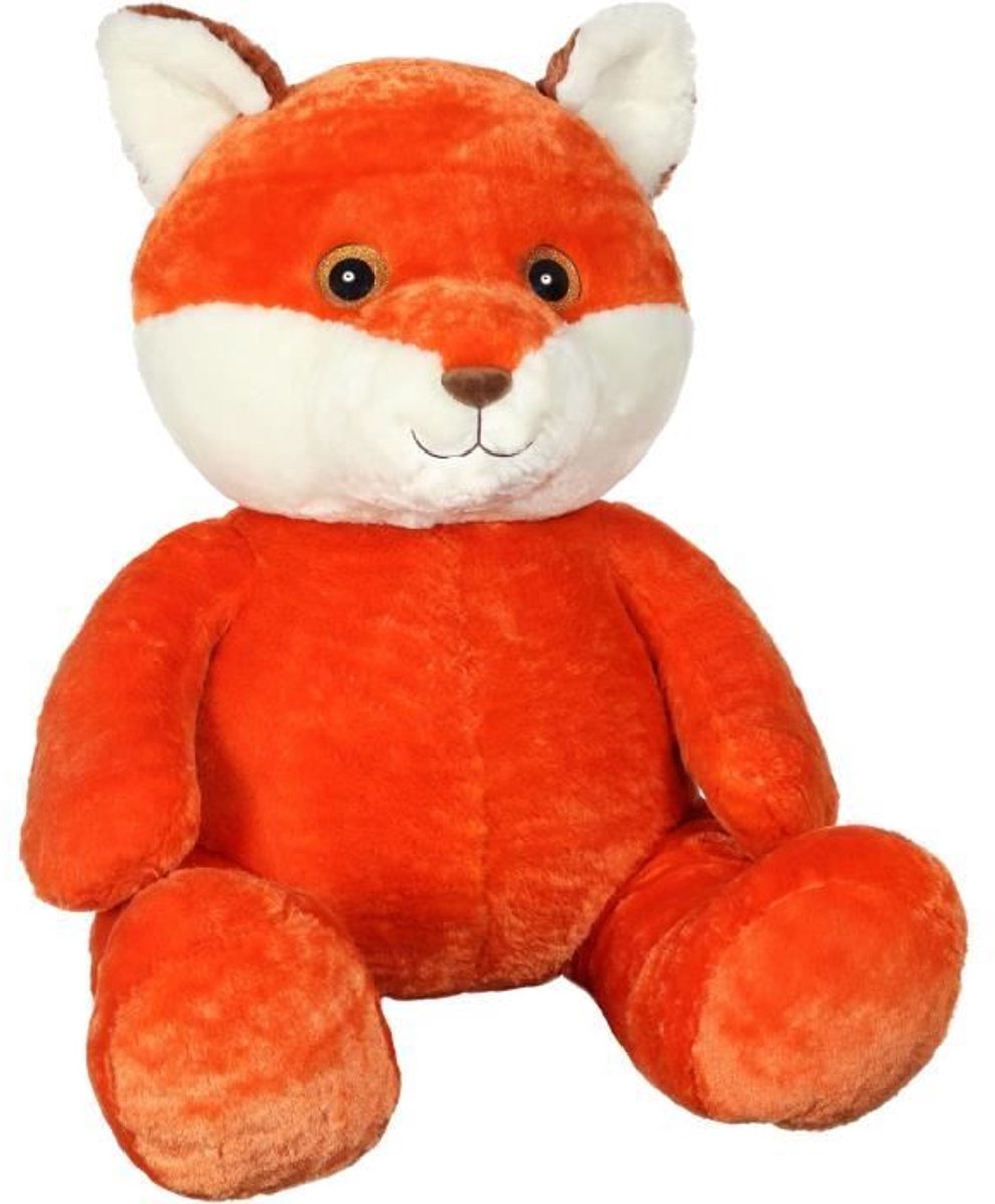 Knuffel - GIPSY TOYS - Vos 80 cm - Oranje