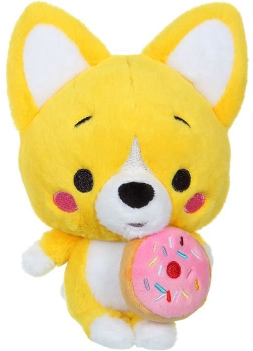 Little Corgi Cuties knuffel - GIPSY TOYS - 30 cm - Donut