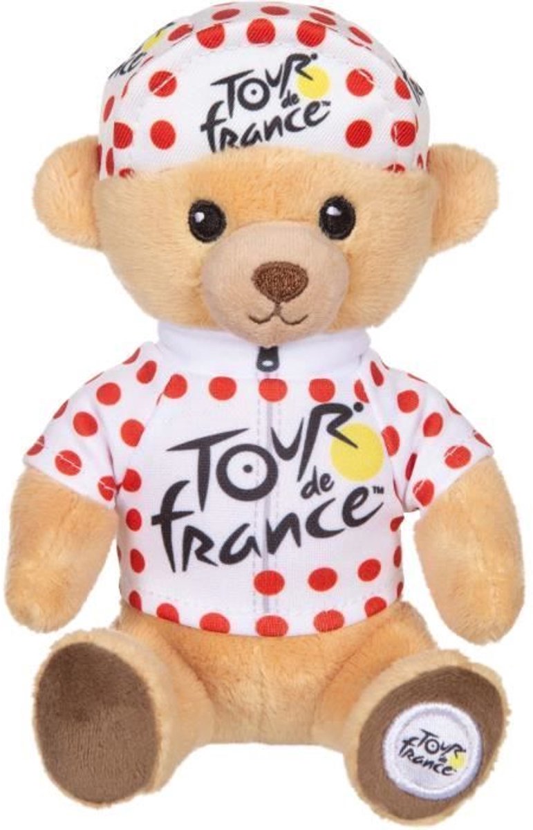 Pluche - GIPSY TOYS - Tour De France - BEER IN STIPPENTRUI 15 CM