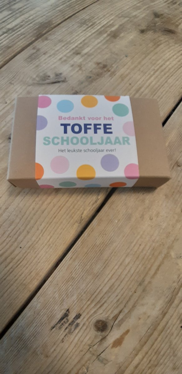 Kadodoosje - Bedankt voor het Toffe Schooljaar - Einde schooljaar