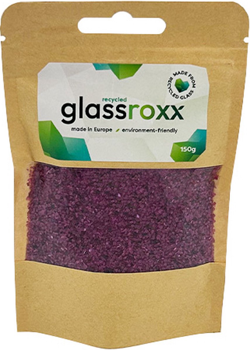 GlassRoxx Extra Small Lavendel Paars zakje 150gr