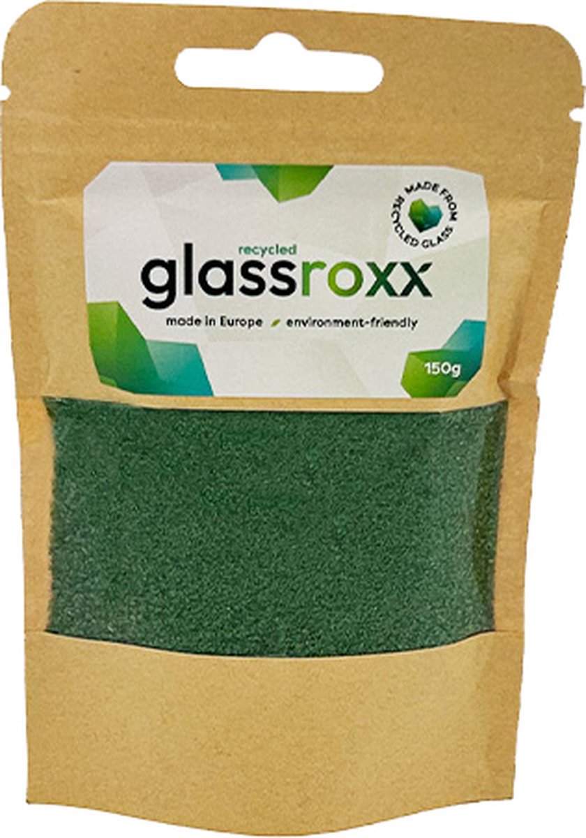 GlassRoxx Extra Small Loofgroen zakje 150gr