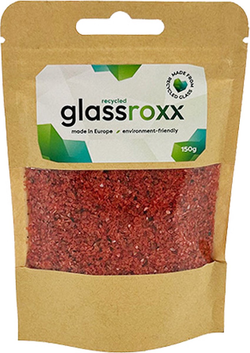 GlassRoxx Extra Small Orange Geel zakje 150gr