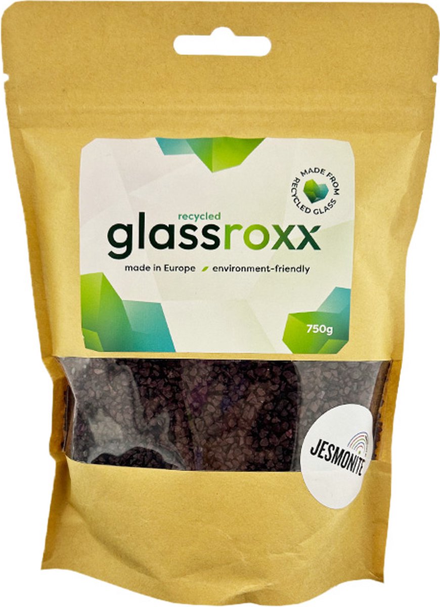 GlassRoxx Small Mahoniebruin zakje 750gr-RBJ