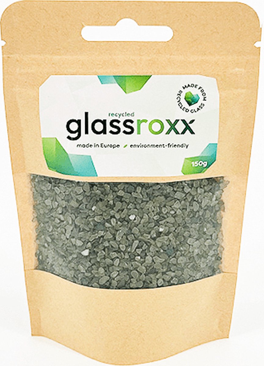 GlassRoxx Small Olijfgroen zakje 150gr-RBJ