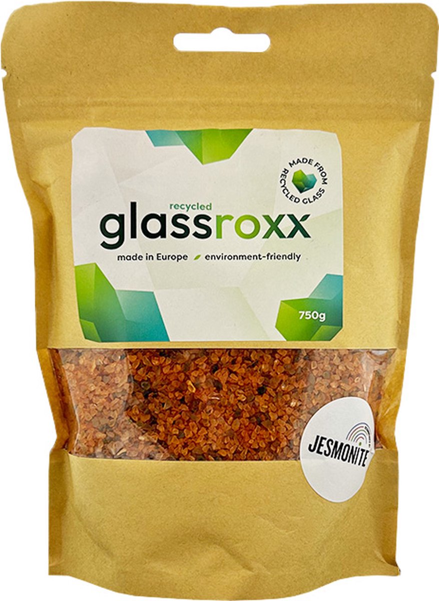 GlassRoxx Small Oranje Geel zakje 750gr-RBJ