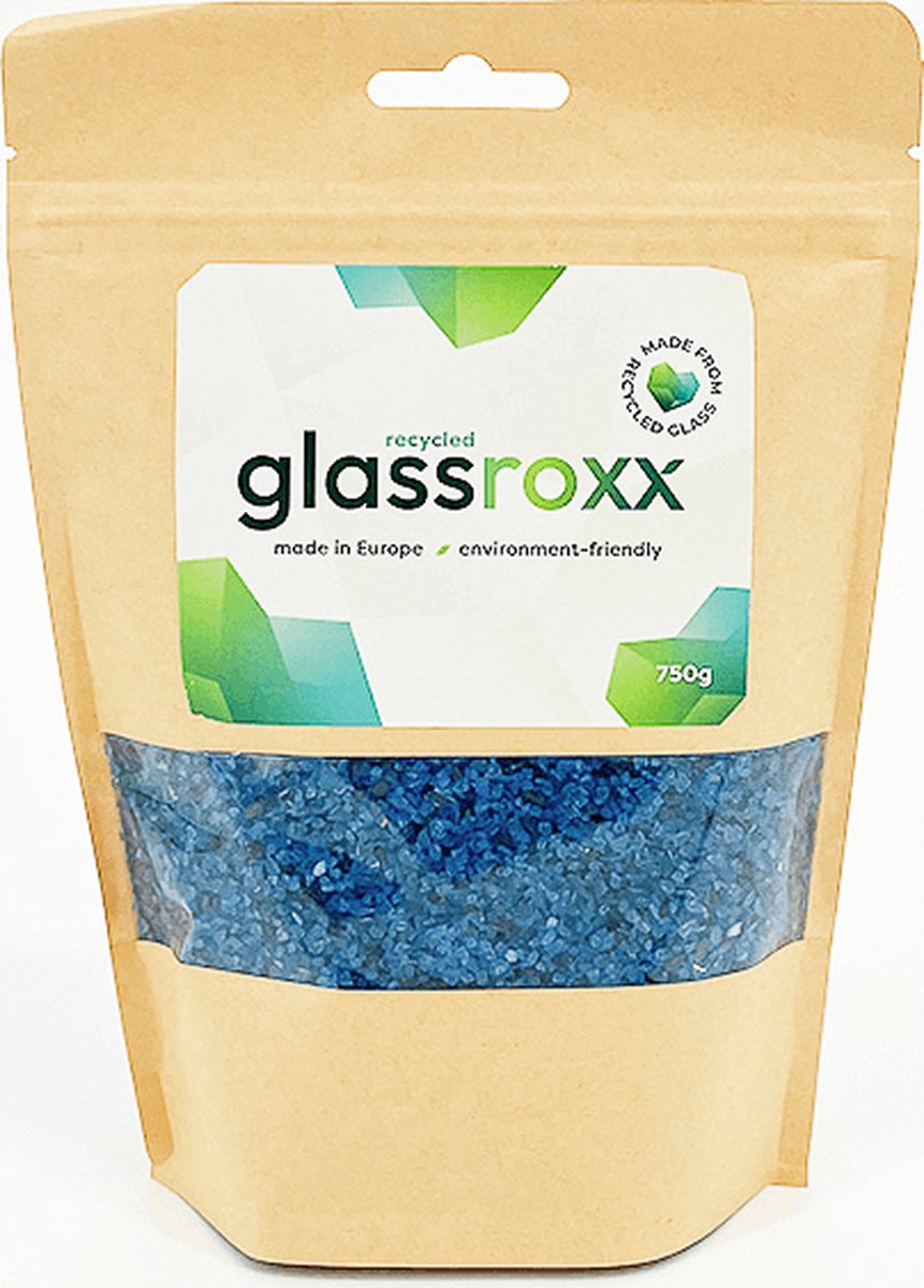 GlassRoxx Small Royal Blue pouch 750gr-RBJ