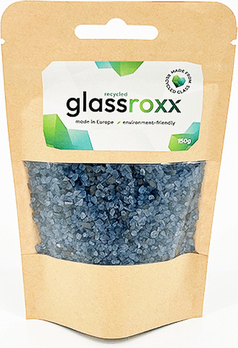 GlassRoxx Small Whale Blue pouch 150gr-RBJ
