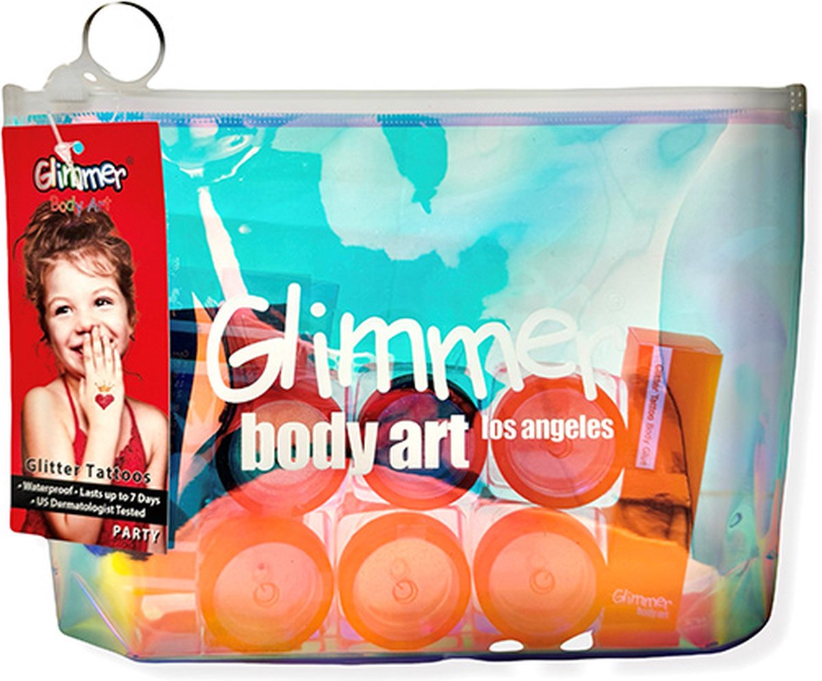 Glimmer Glitter Tattoo Kit Party
