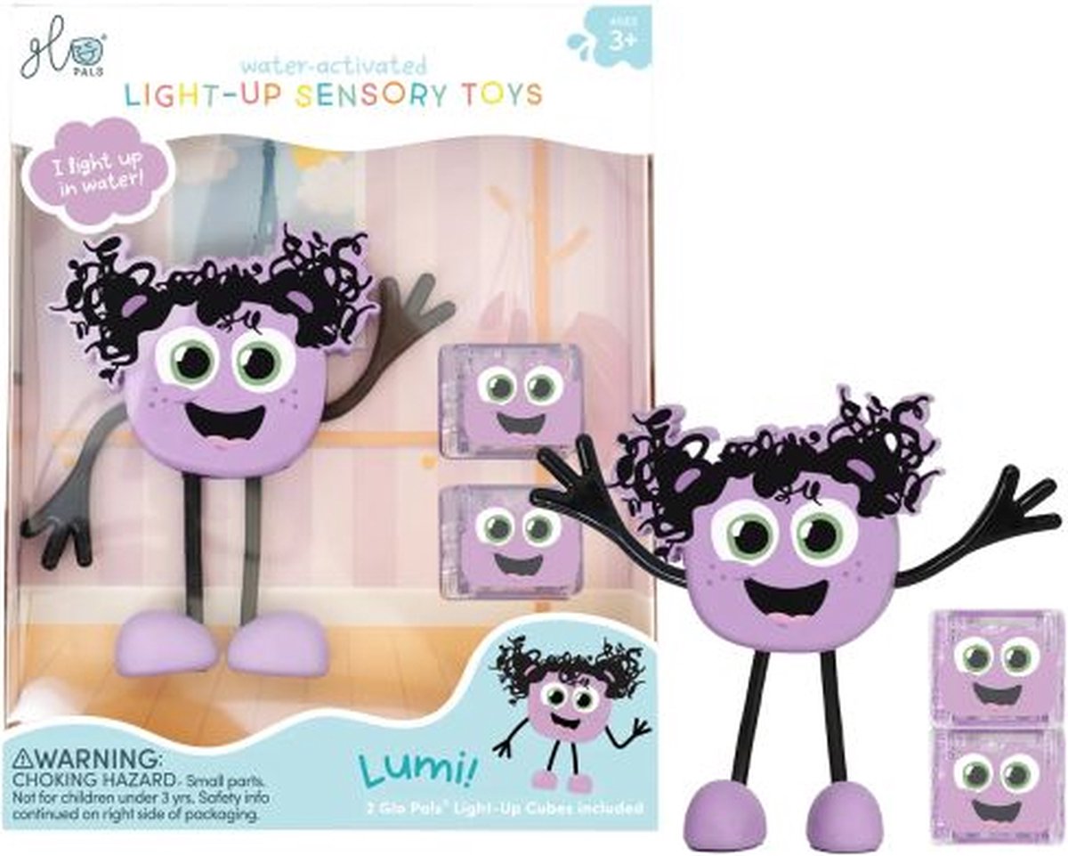 Glo pals Light-Up Character Lumi Badspeelgoed GP-FIN-CHAR-LUMI