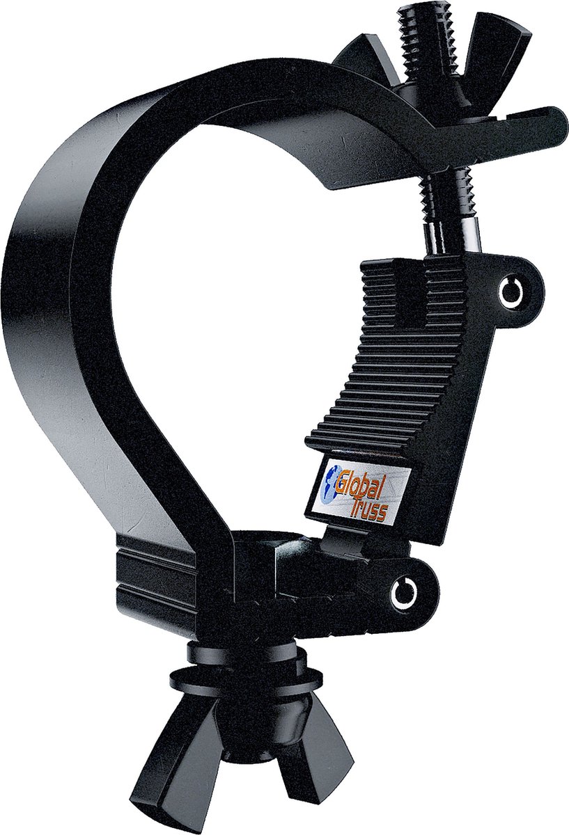 Global Truss Selflock Hook Mini stage black - Half coupler