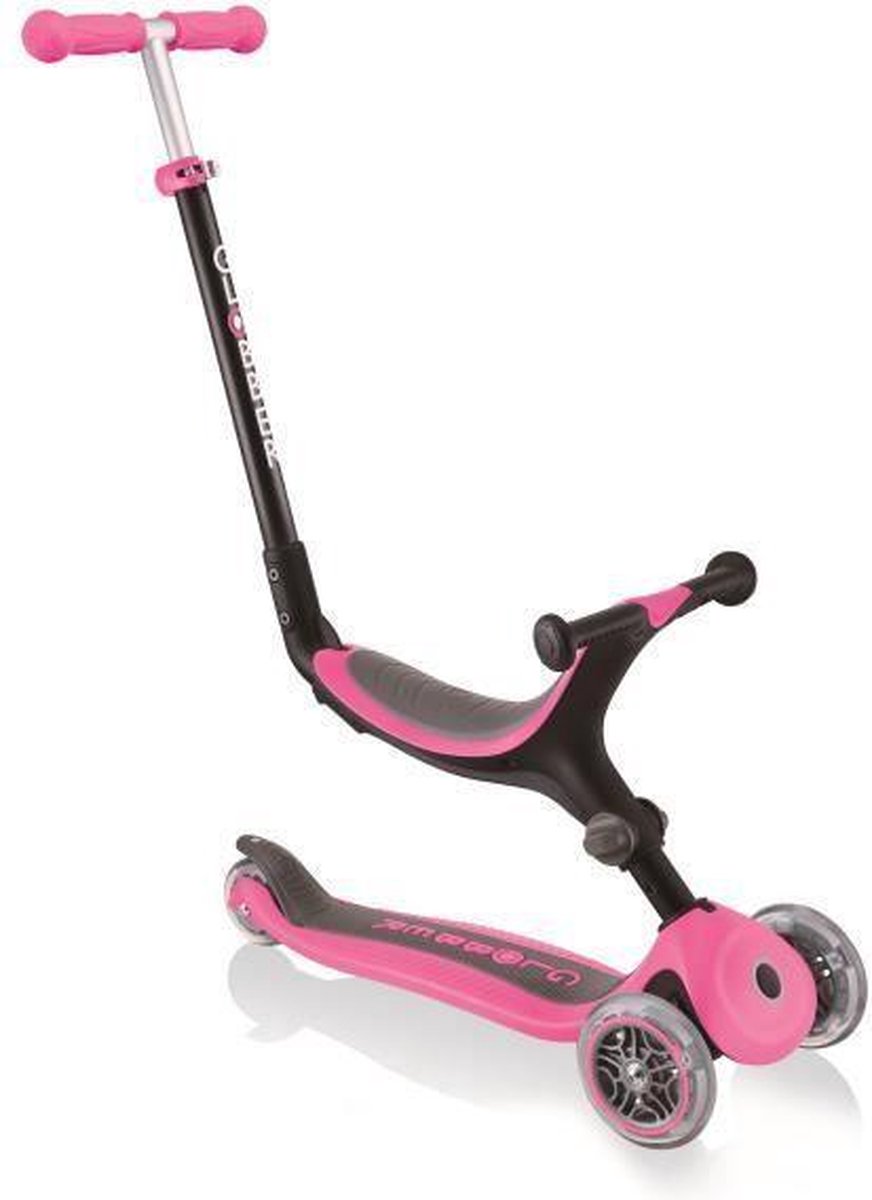 GLOBBER GO Up Vouwscooter - Roze
