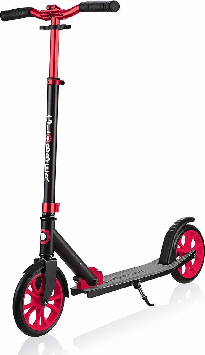 Globber 2-wiel Vouwstep Junior 45 X 108 Cm Aluminium Rood