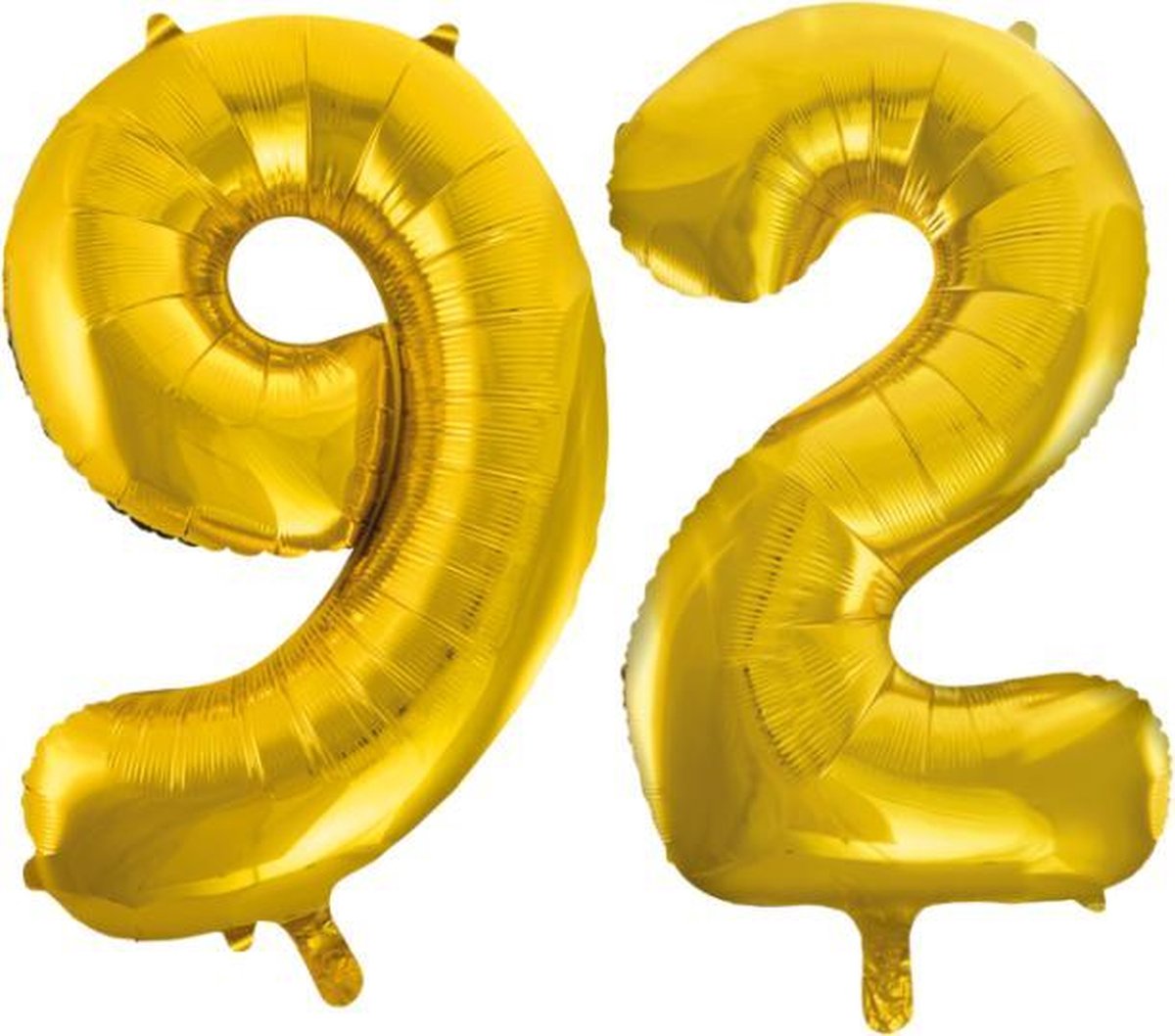 Folieballon nr. 92 Goud 86cm