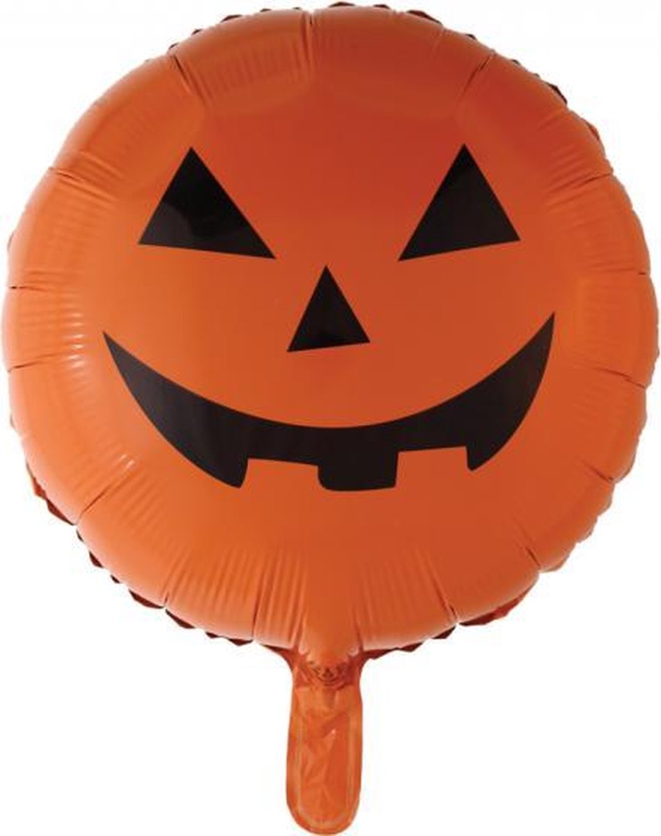 Halloween folieballon pompoen