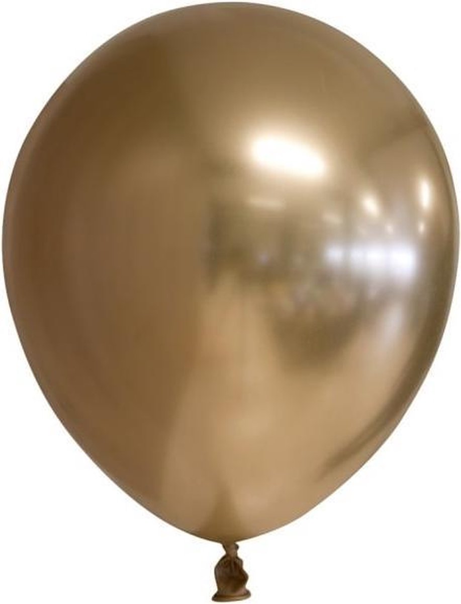Globos Nordic Ballonnenset 30 Cm Chroom/goud 25-delig