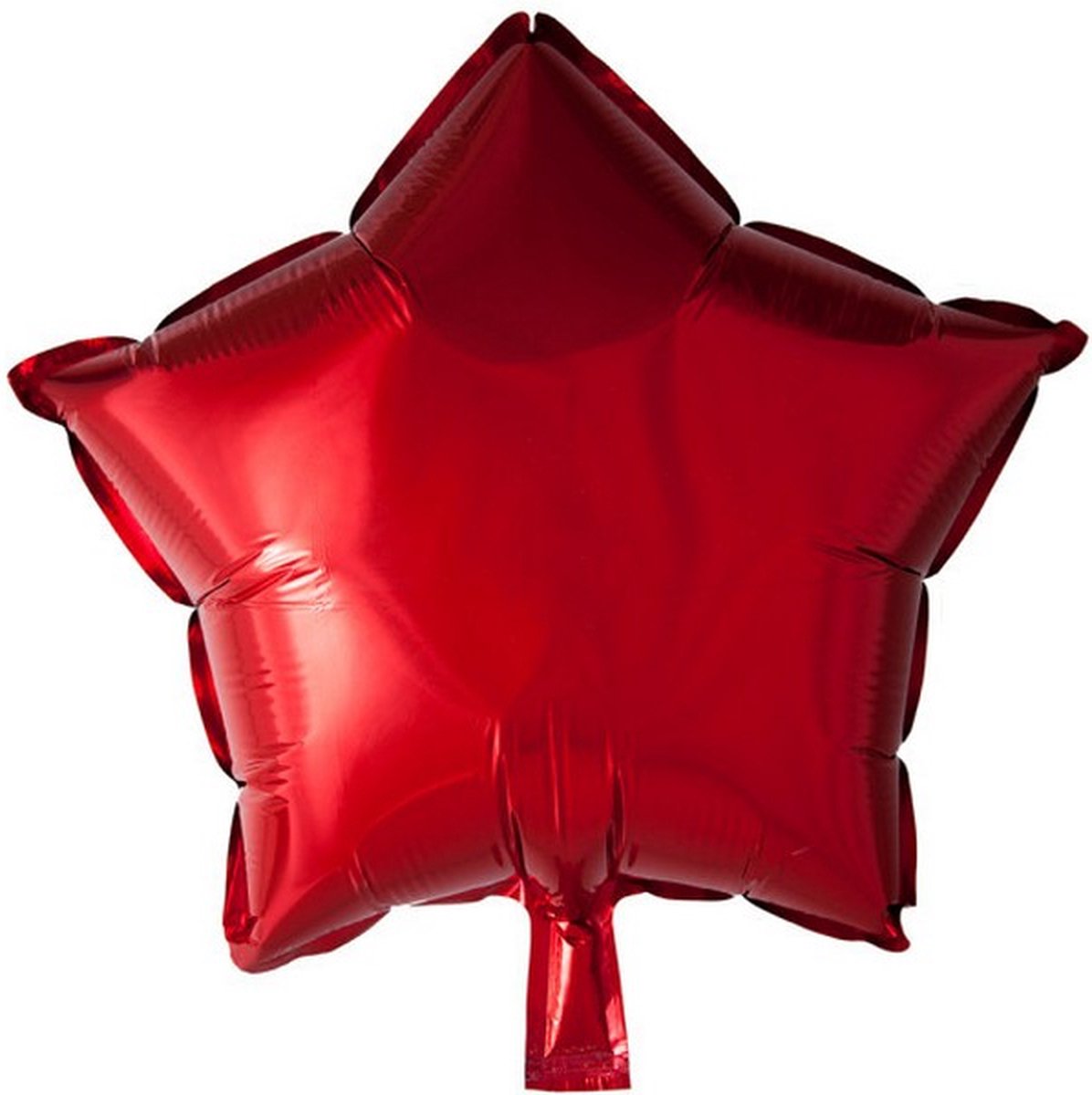 folieballon ster 45 cm rood