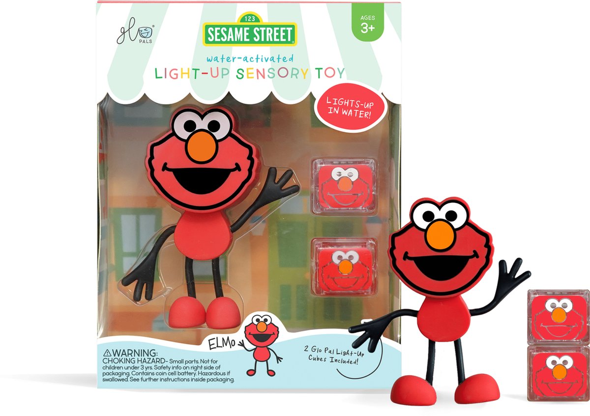 Glo Pals - sesamstraat - elmo