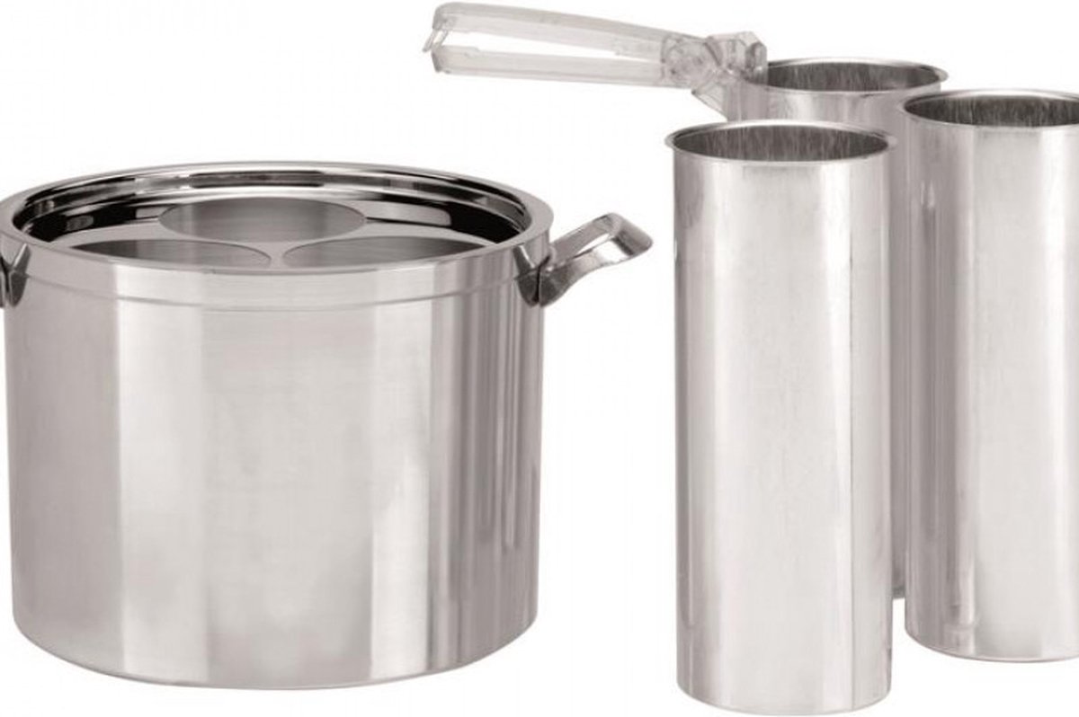 Kaarsen maken Alu smeltpan set voor was