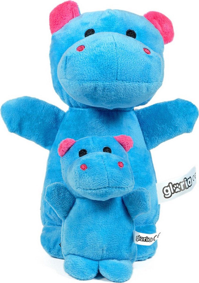 Soft toy for dogs Gloria Nomana 20 cm Hippopotamus