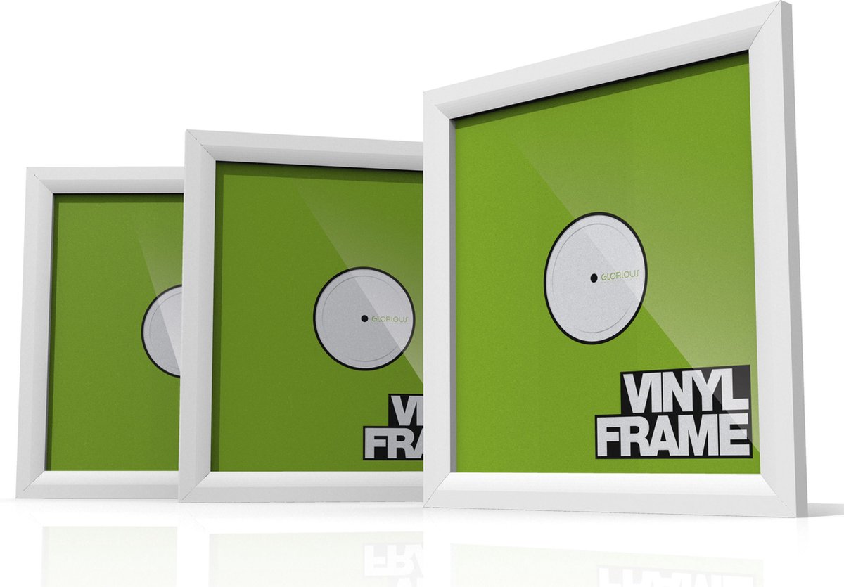 Glorious Vinyl Frame Set 12 (White) - Vinyl box