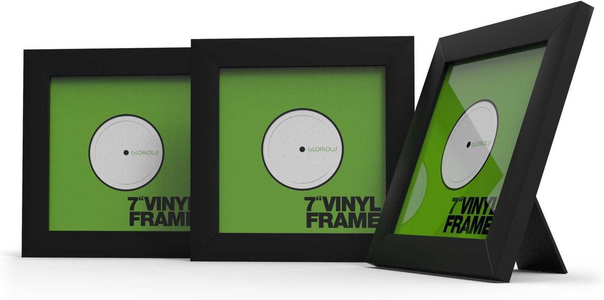 Glorious Vinyl Frame Set 7 (Black) - Vinyl box