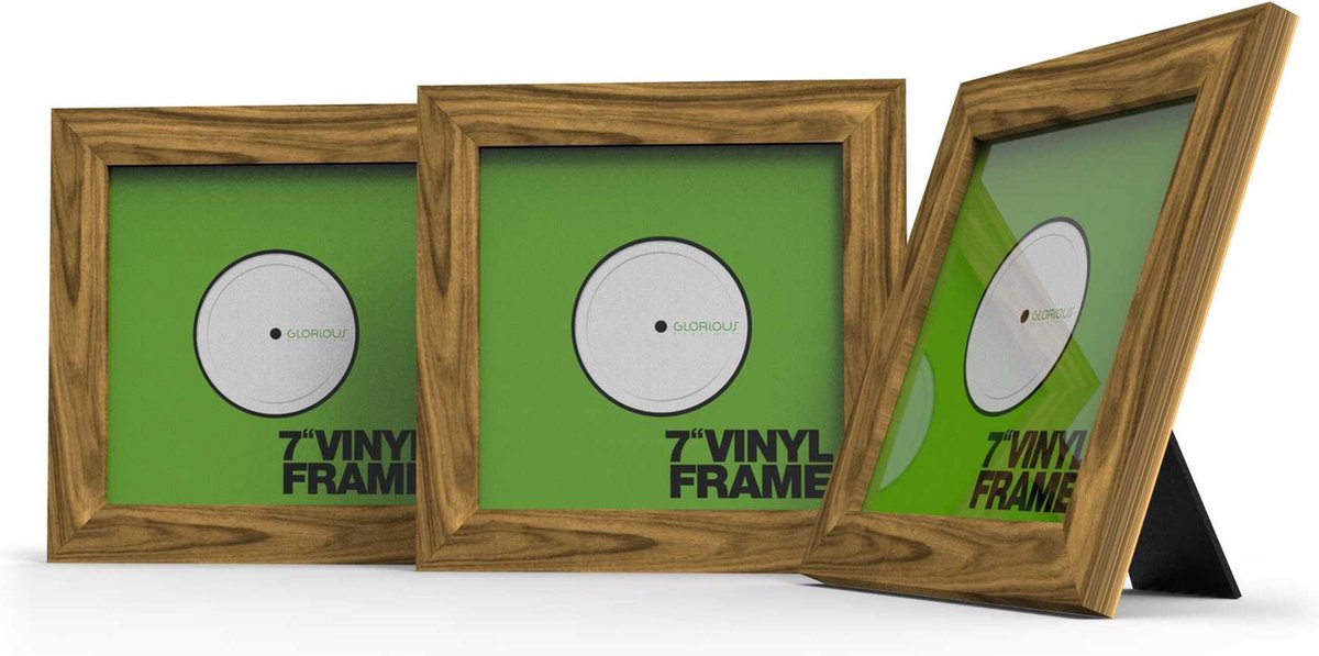 Glorious Vinyl Frame Set 7 (Rosewood) - Vinyl box