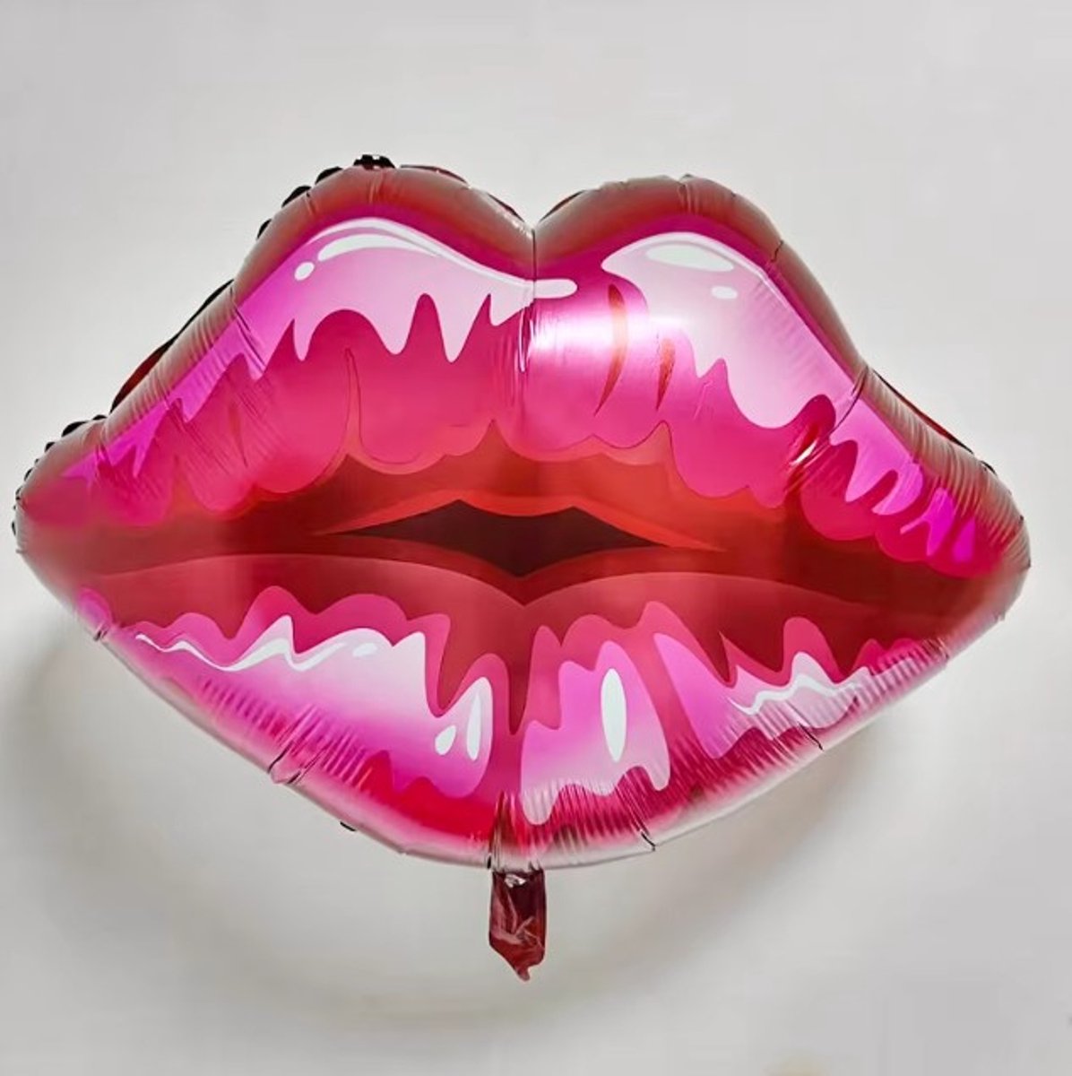 Go Go Gadget - Folieballon - Lippen - Kus ballon - 64x76cm - 1 stuk - Roze