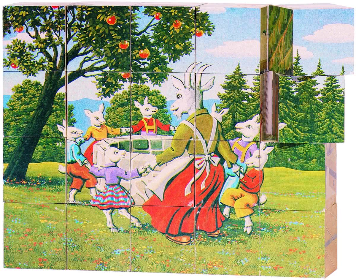 Goki Blokpuzzel - Sprookjes