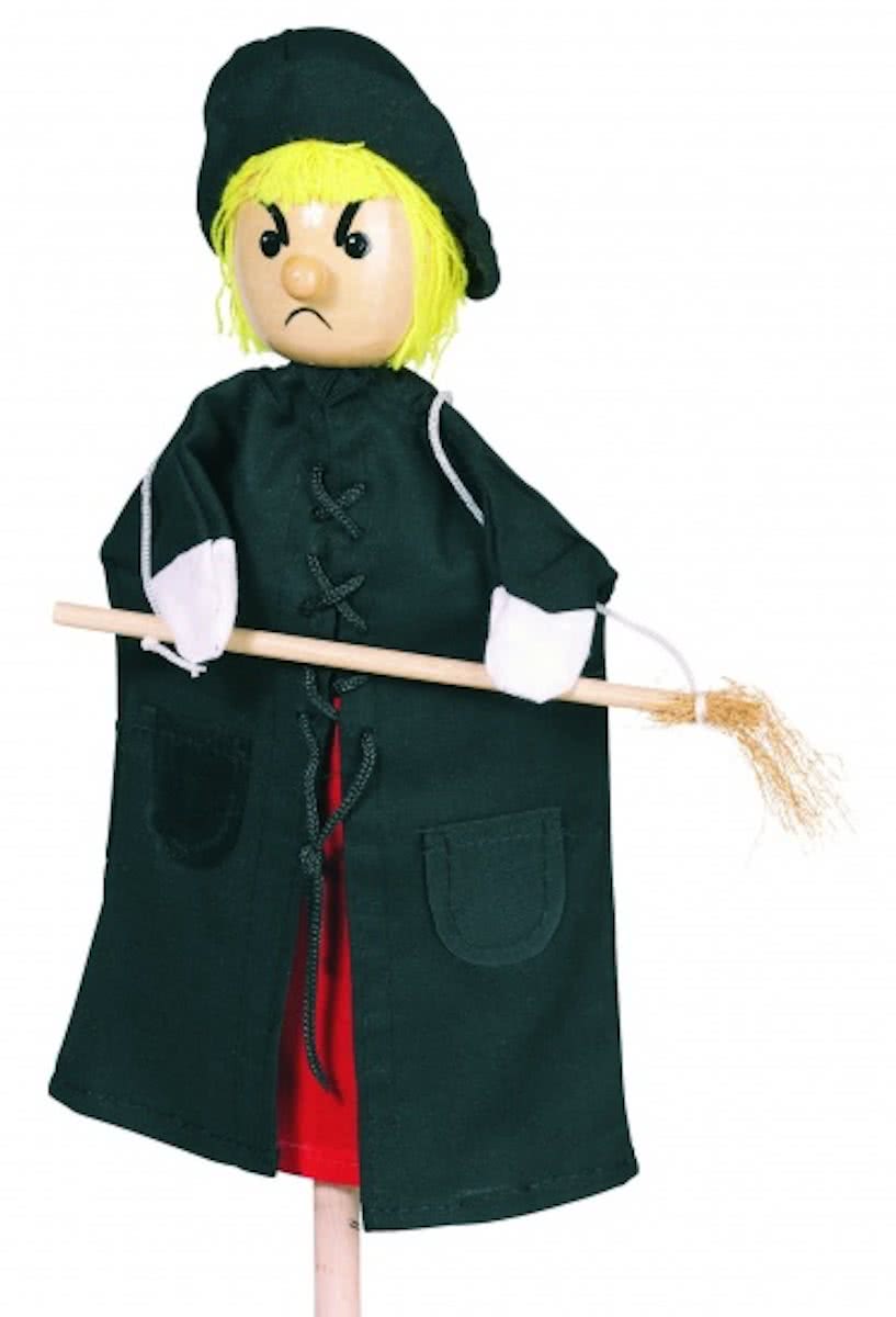 Goki Handpop Heks 27cm