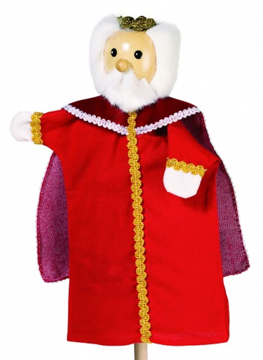 Goki Handpop Koning 27cm