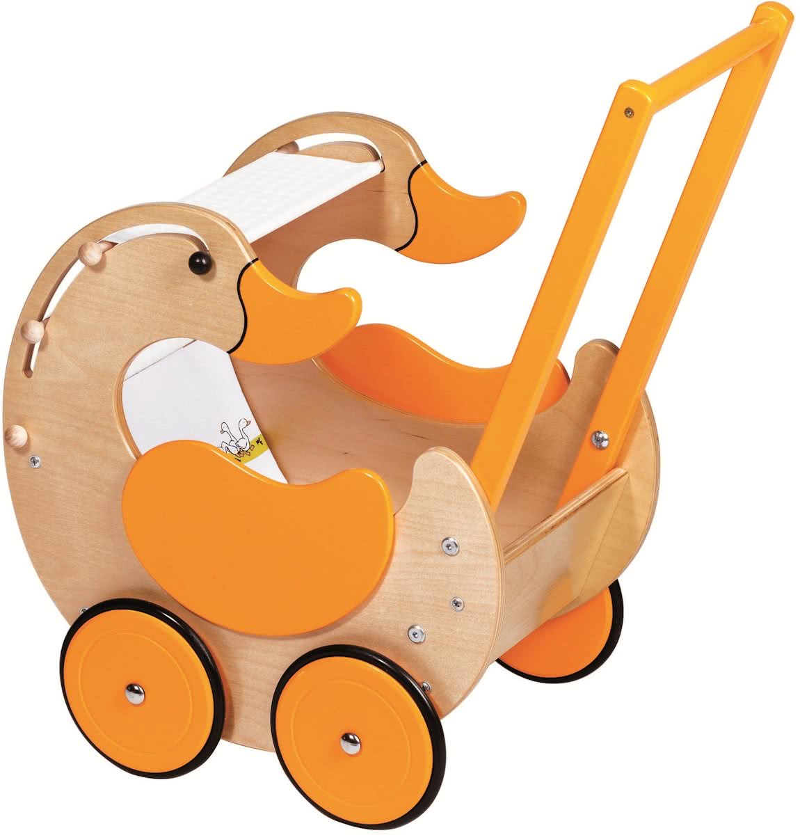 Goki Houten Bulldozer met Oplegger