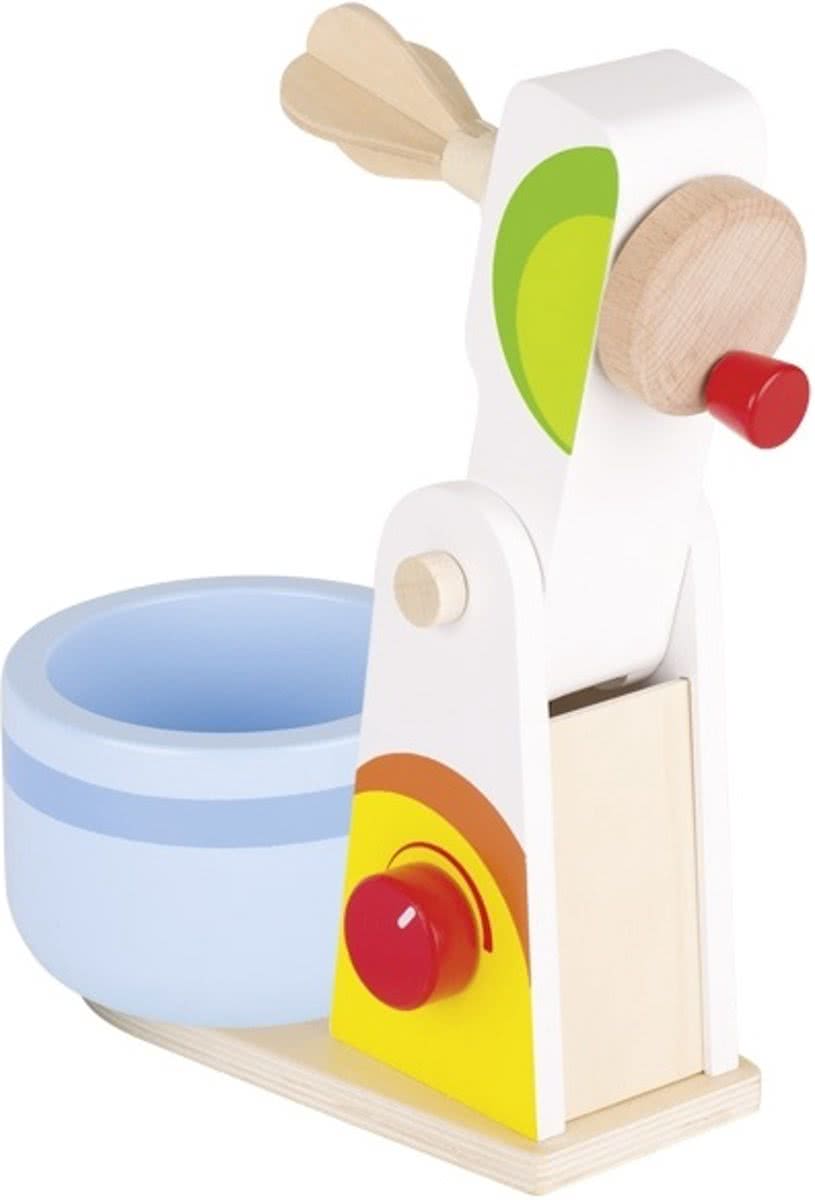   Houten Mixer Set 2-delig