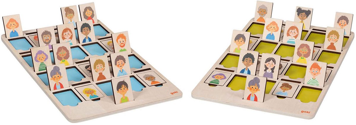 Goki Houten Spel Welke Persoon Ben Ik?
