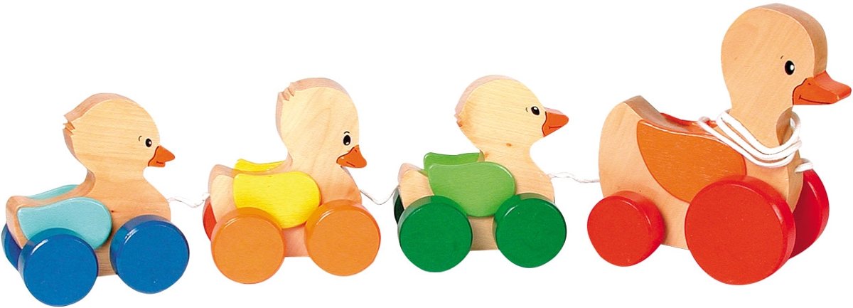Goki Houten Trekdier - Eend