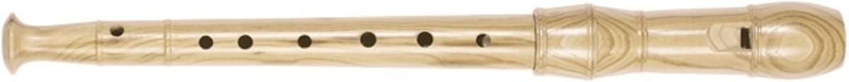   Houten blokfluit c-sopraan: 32 cm