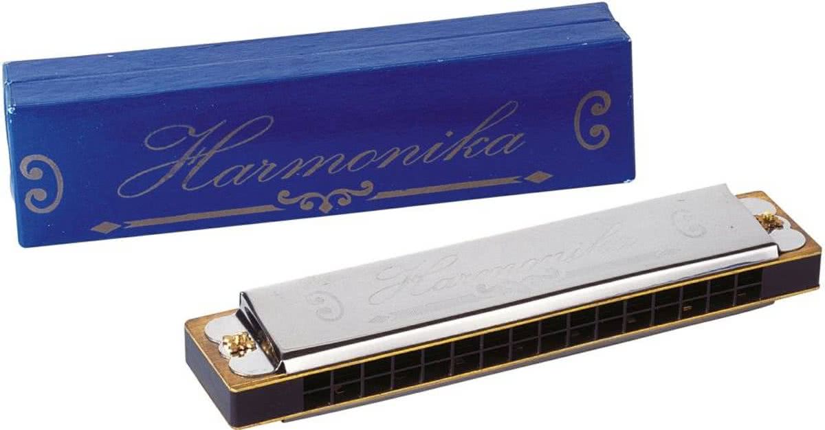   Metalen mondharmonica 13 cm